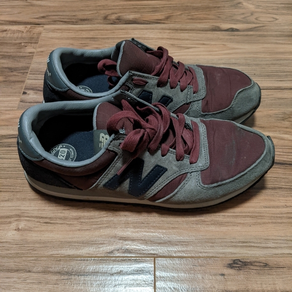 New Balance 420 Series Cozy Breathable Low Tops Casual Gray Red - Picture 7 of 10